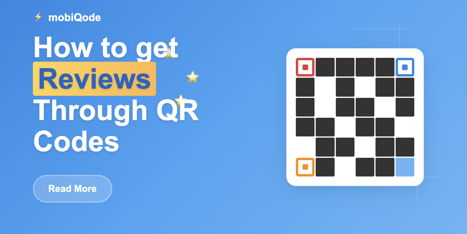 mobiQode blog on Reviews QR Code