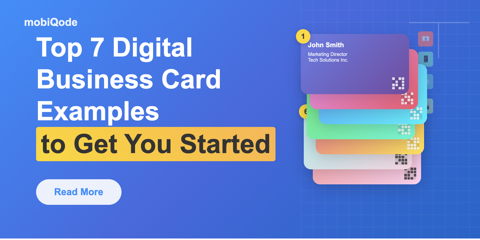 mobiQode : Top 7 digital business card examples