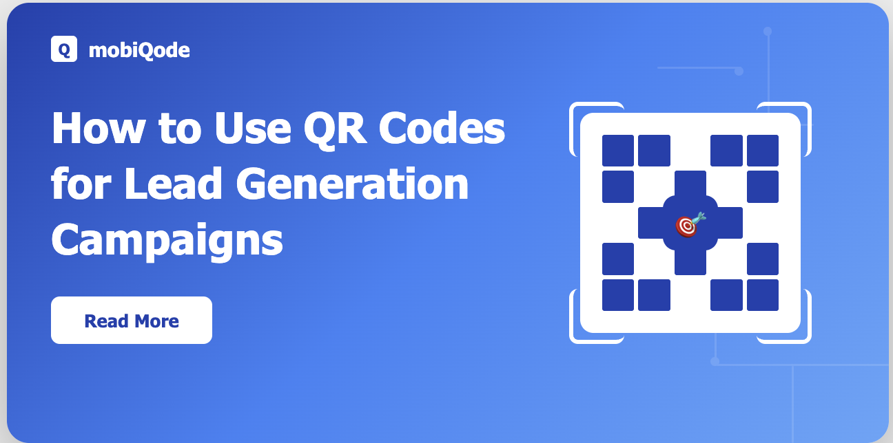 QR Codes for Lead Generation