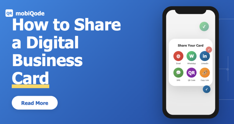 How to share a Digital Business card