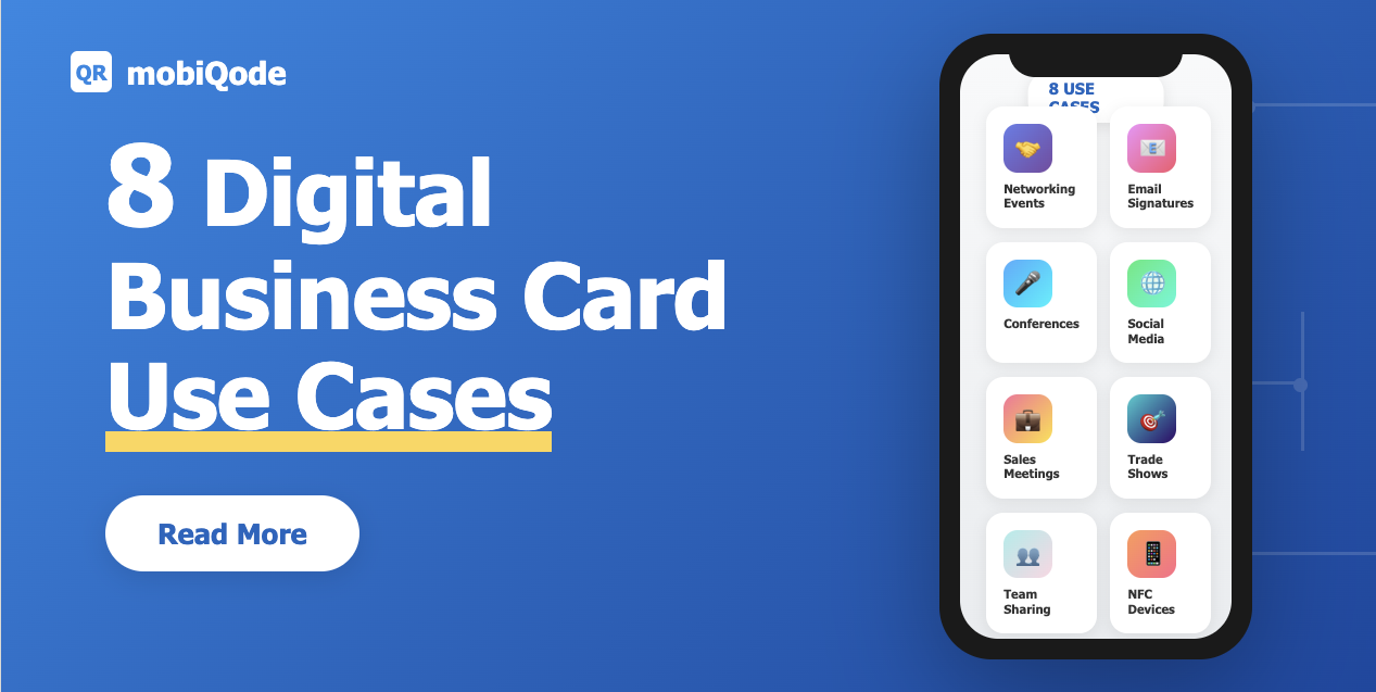8 Digital Business card use cases